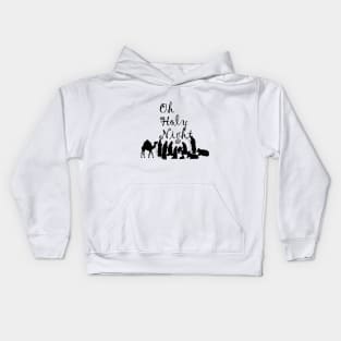 Oh Holy Night Kids Hoodie